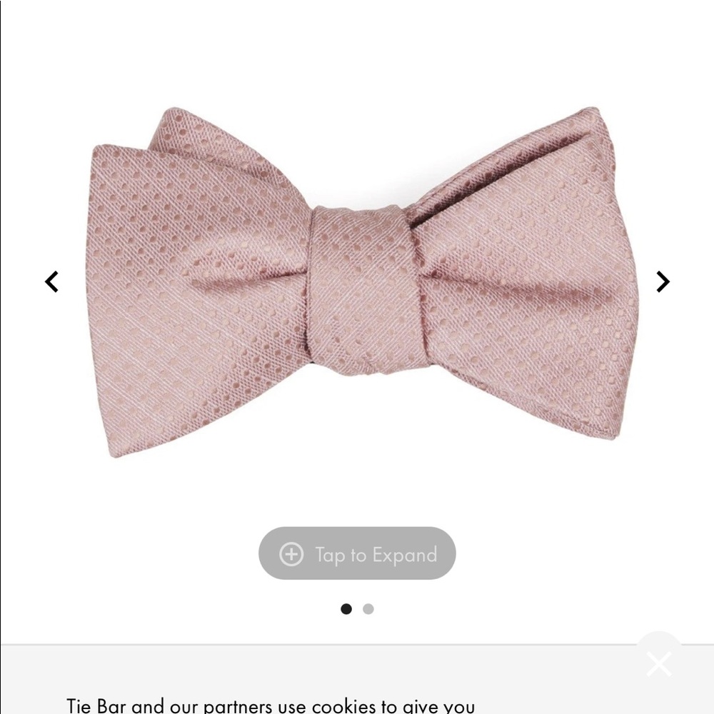 BHLDN boys clip on bow tie